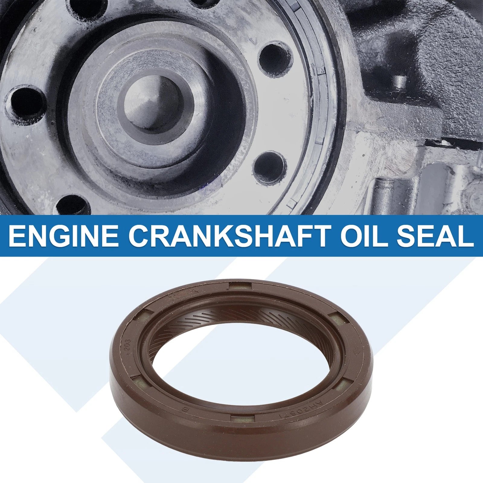 1 Pc Front Crankshaft Oil Seal for Mitsubishi Eclipse (1990–2012) MD372536