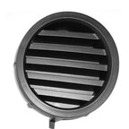 Replacement Black Passenger Side Fog Light Hole Cover for Jeep Wrangler (2007–2018)