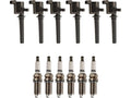 Ignition Coil Set with Spark Plugs for Mazda MPV (2002–2006) CV167YD