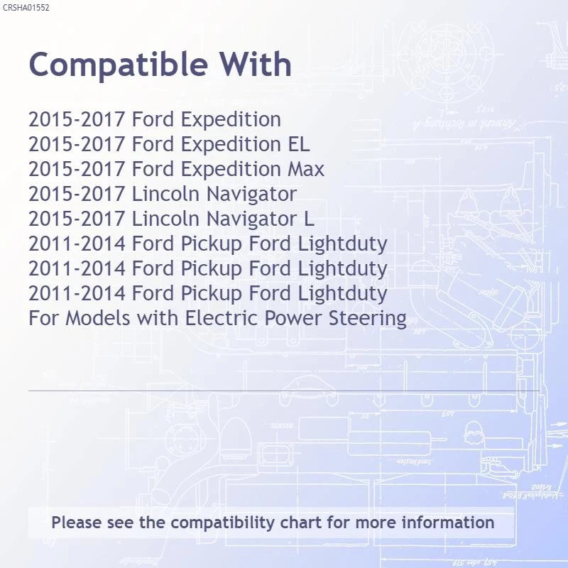 Replacement Condenser Repair Part for 2015–2017 Ford Expedition