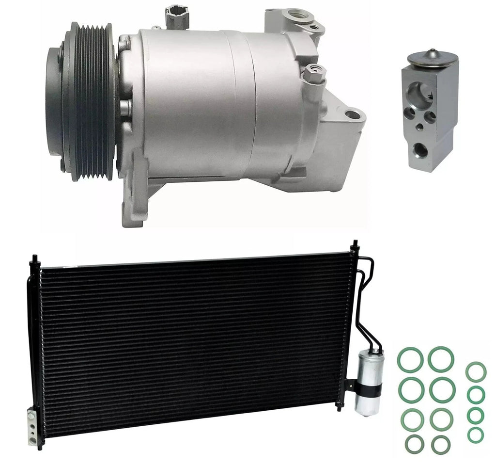 A/C Compressor Kit with Condenser for Nissan Quest 3.5L (2007–2010)