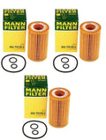 Set of 3 Engine Oil Filter Kits for Benz E250, GLK250, ML250, Sprinter 2.1