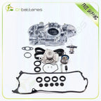 Timing Belt Kit with Thermostat & Water Pump for Honda Civic D17A1 D17A2 (2001–2003)