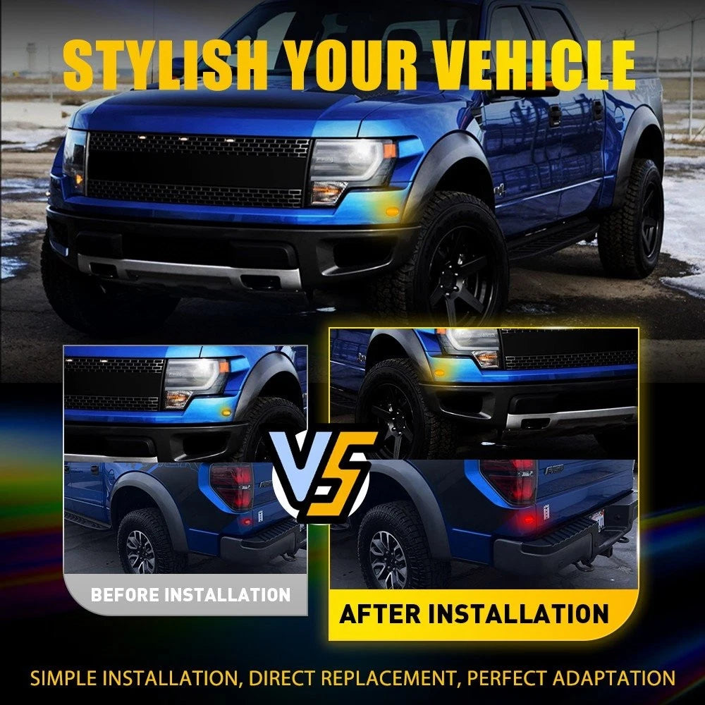 LED Marker Side Lights for Ford F-150 Raptor (2010–2014) EPY