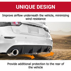 Rear Bumper Diffuser Lip Spoiler for Infiniti Q50 (2014-2017)