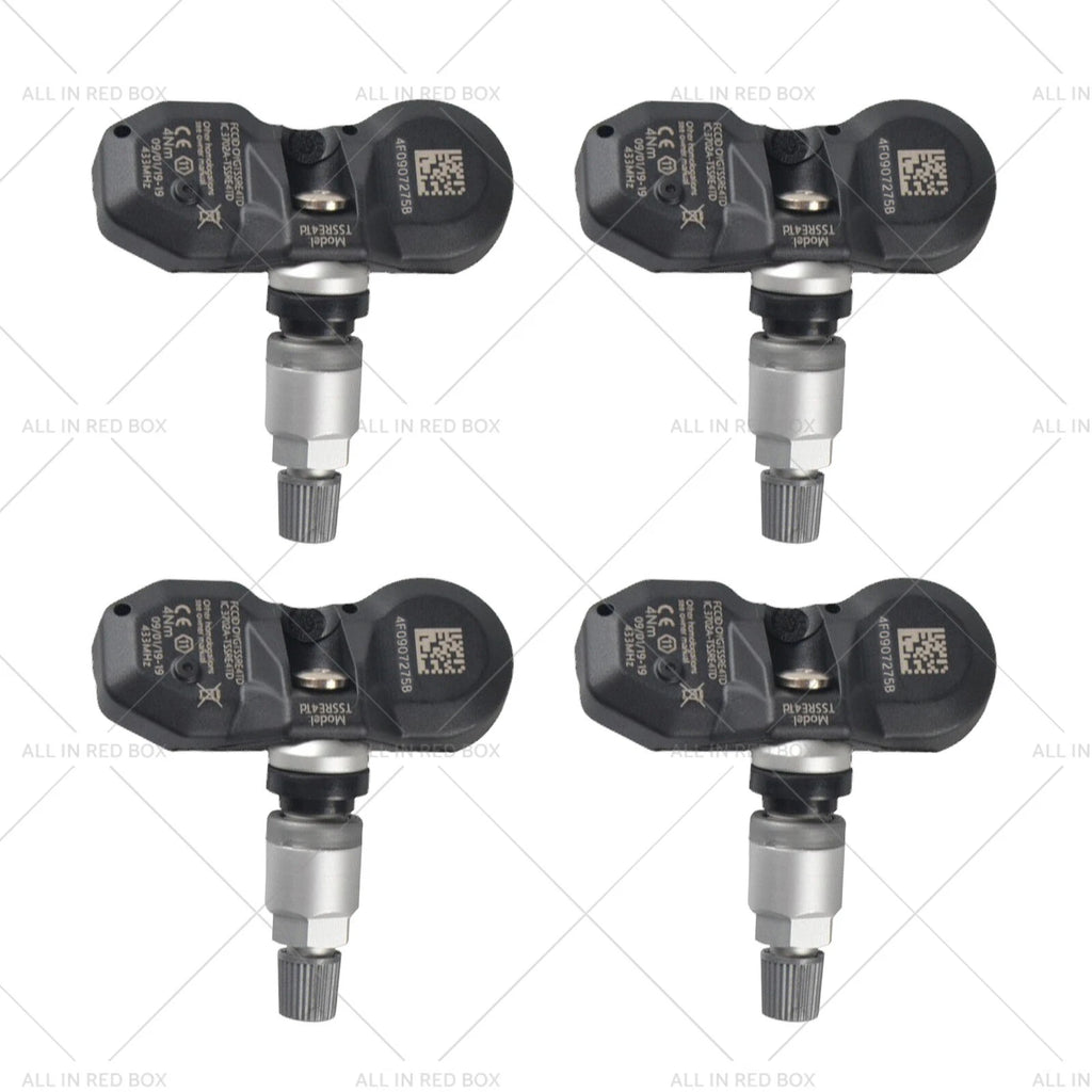 4X Tyre Pressure Monitoring Sensors for Audi Volkswagen Porsche (2002–2017)