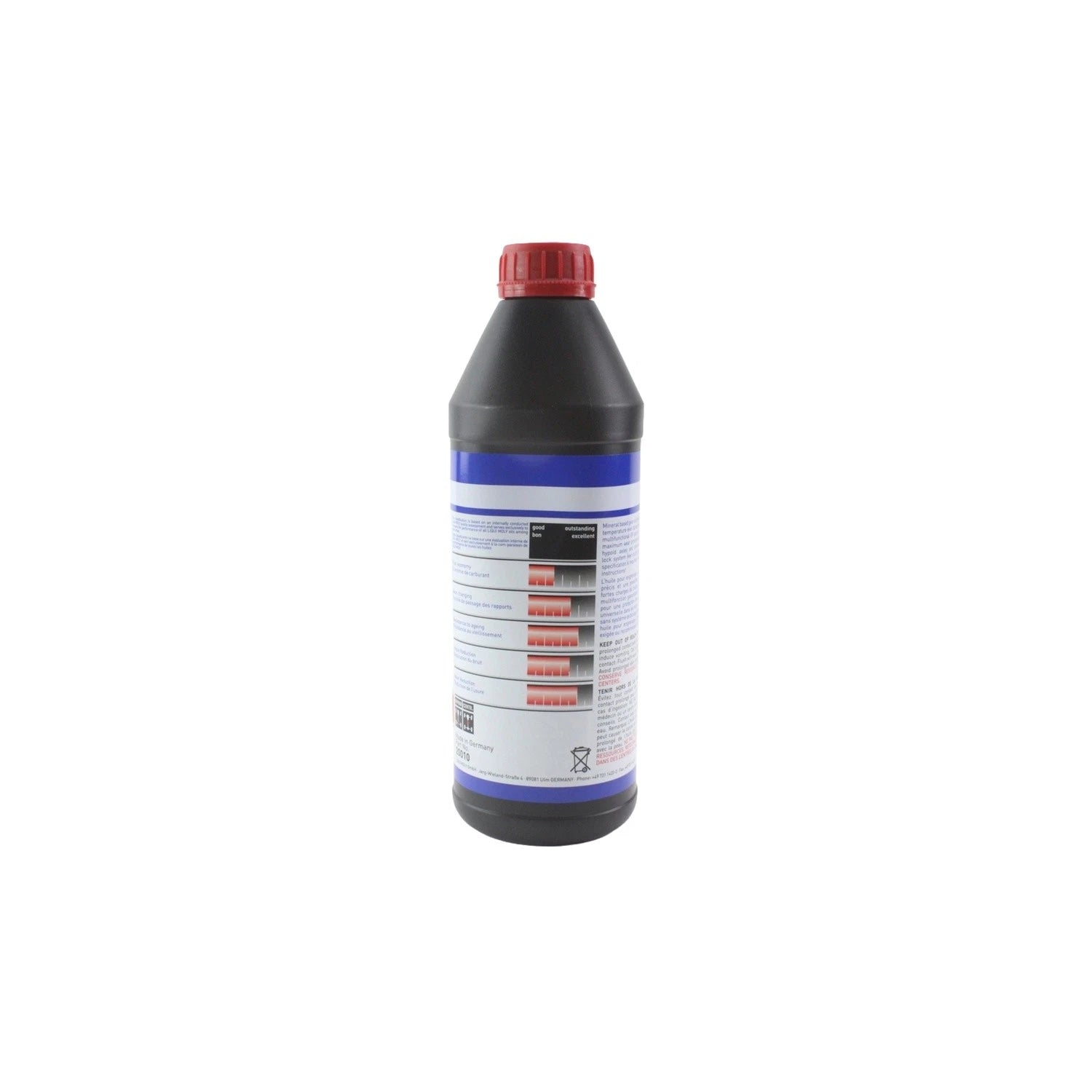 Set of 2 Liqui Moly Hypoid Gear Oil GL5 SAE 85W-90 (2L)