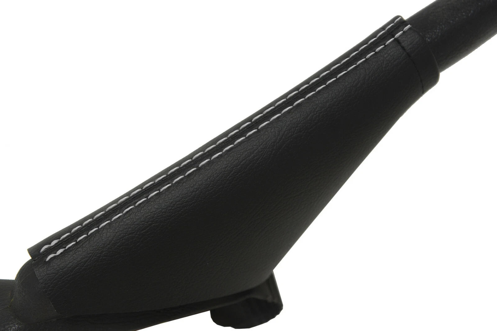 E Brake Boot Cover for Acura Integra (1994–2001) - Leather, White Stitch