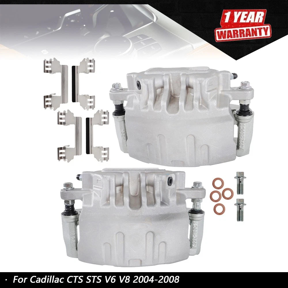 Set of 2 Disc Brake Calipers for Cadillac CTS STS (2004–2008)
