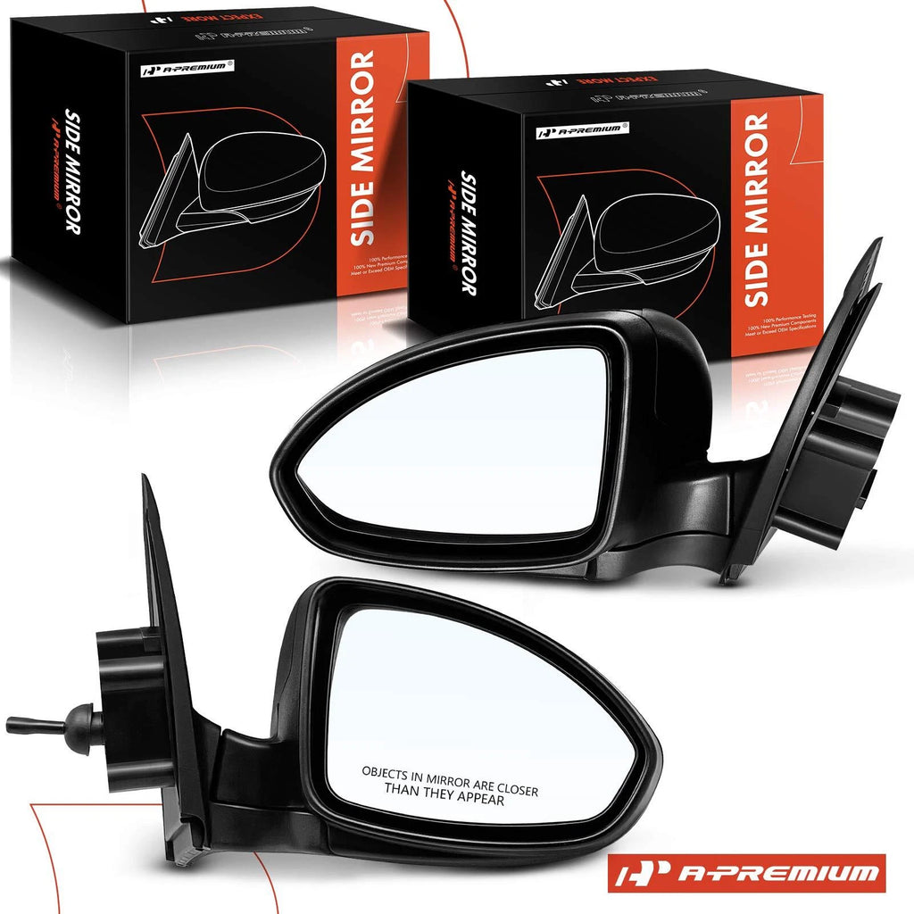Pair Manual Folding Mirrors for Chevy Cruze (2011â2015)