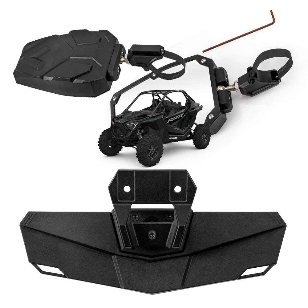 UTV Rear Side & Convex Center Mirrors for Polaris RZR Trail S1000 900 (2020–2023)