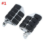 32mm 1-1/4" Long Angled Foot Pegs for Highway Engine Guards Chrome