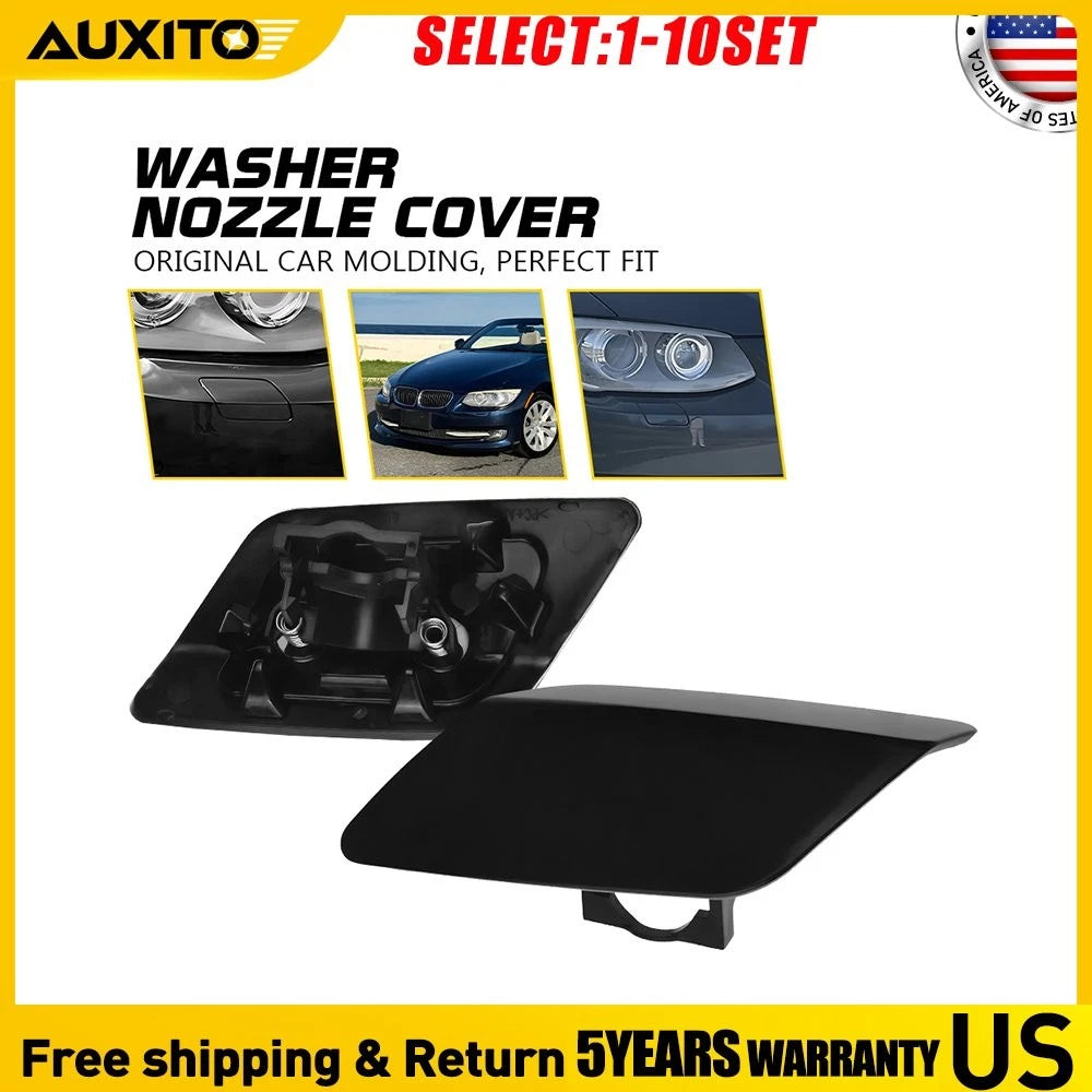 Headlight Washer Cover Cap for BMW 3 Series E92 E93 LCI (2007–2013)