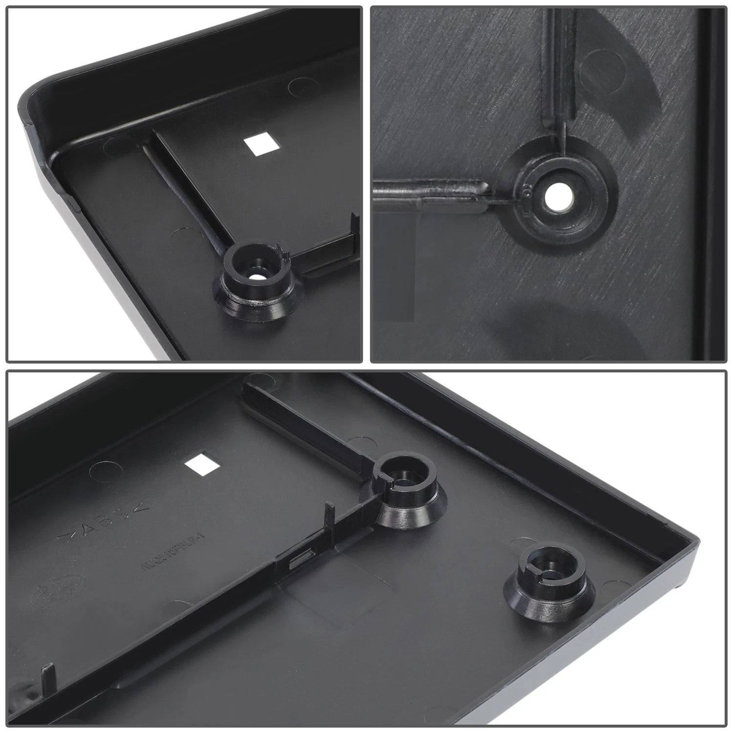 Bumper License Plate Mounting Bracket Holder Kit for Audi Q5 (2019–2020)