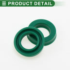 Set of 5 Oil Seal Rotary Shaft Seal 12x20x5mm High Pressure Green