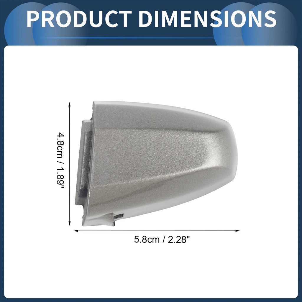 Door Handle Cover Front Left No. 51217396541 for BMW X1 X2 (2015–2018) Silver
