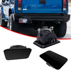 2X Smoked Lens Rear Bumper Reflectors for Hummer H2 (2005–2009)