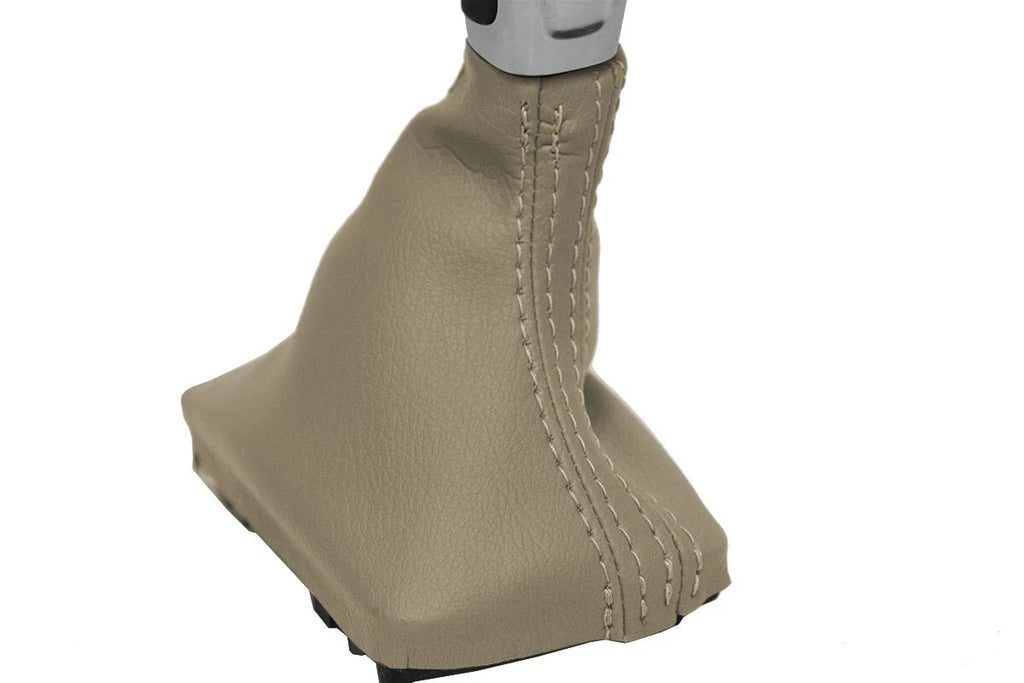 Leather Automatic Shift Boot Cover for Audi A5 (2008–2016) Beige