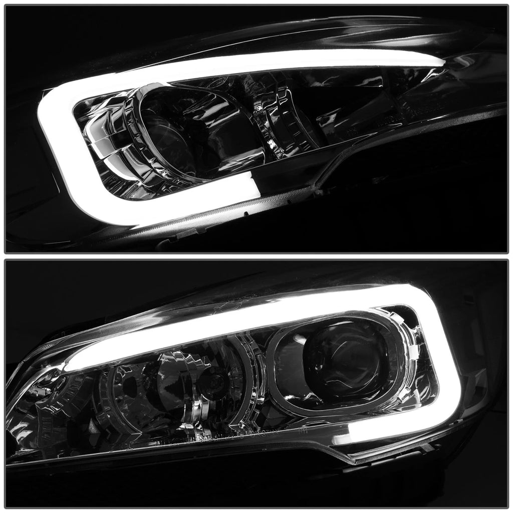 LED DRL Tube Bar Projector Headlight for Ford Escape (2013–2016)