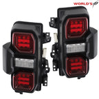 Full LED Tail Light Lamps for Ford Bronco Raptor (2021–2023)