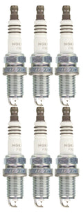 Set of 6 NGK Ruthenium HX Spark Plugs for Acura BMW Dodge Honda Jeep Toyota