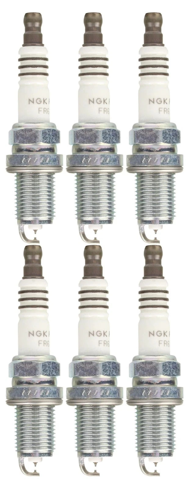 Set of 6 NGK Ruthenium HX Spark Plugs for Acura BMW Dodge Honda Jeep Toyota