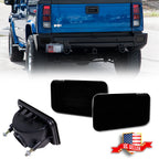 2X Smoked Lens Rear Bumper Reflectors for Hummer H2 (2005–2009)