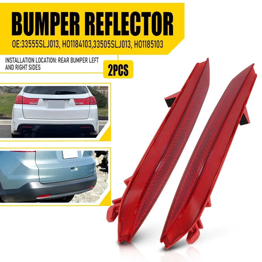Bumper Reflector for Honda CR-V (2012–2014) Rear Right 33505SLJ013 H