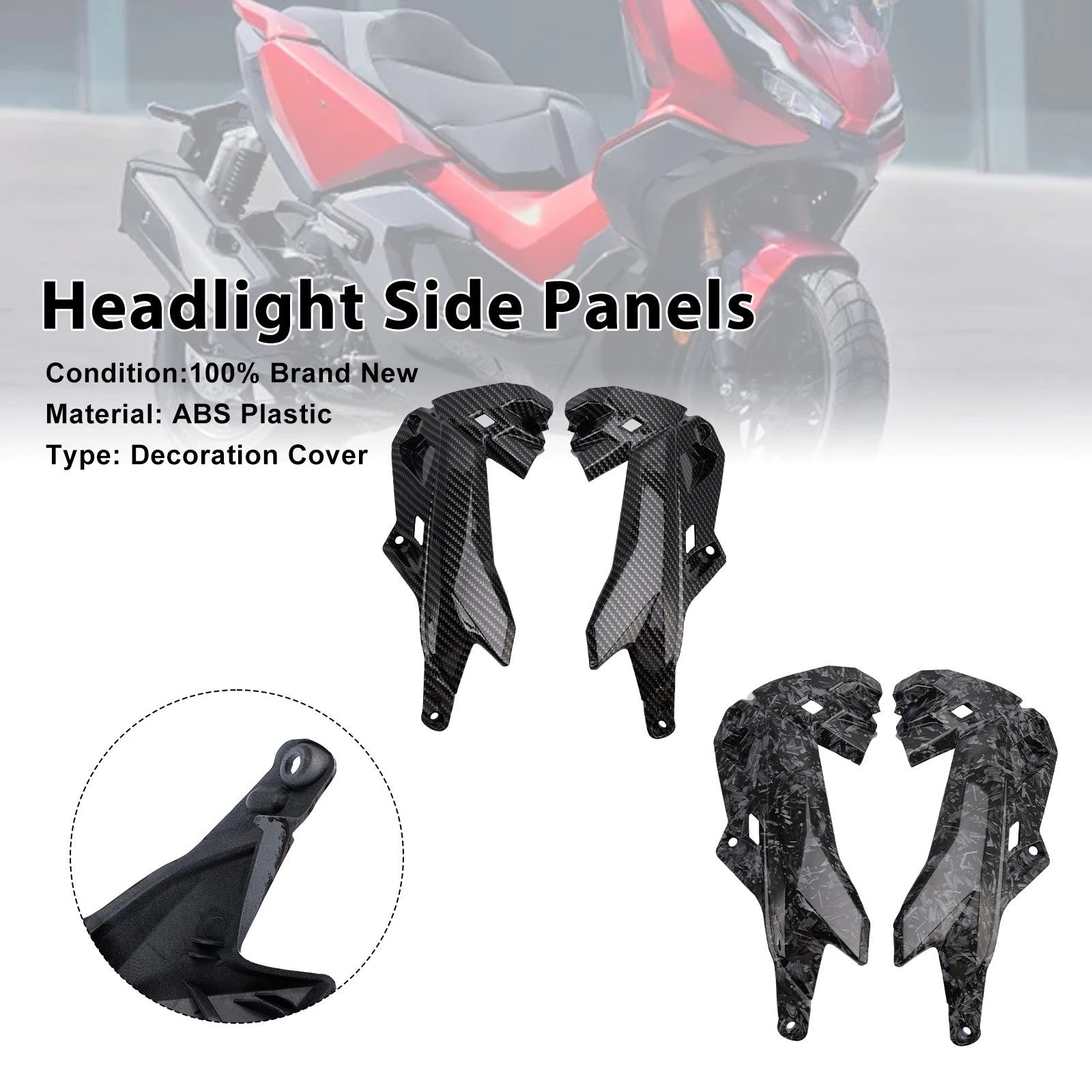 Headlight Side Panels Fairing for Honda ADV 350 (2022–2025)