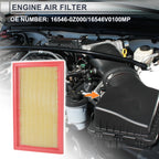 Engine Air Filter No. 16546V0100 for Nissan Quest 3.5L (2004–2017)