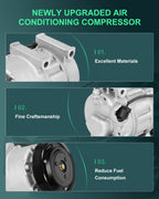 A/C Compressor for Hyundai Sonata (2011–2014), Kia Optima (2011) 178317