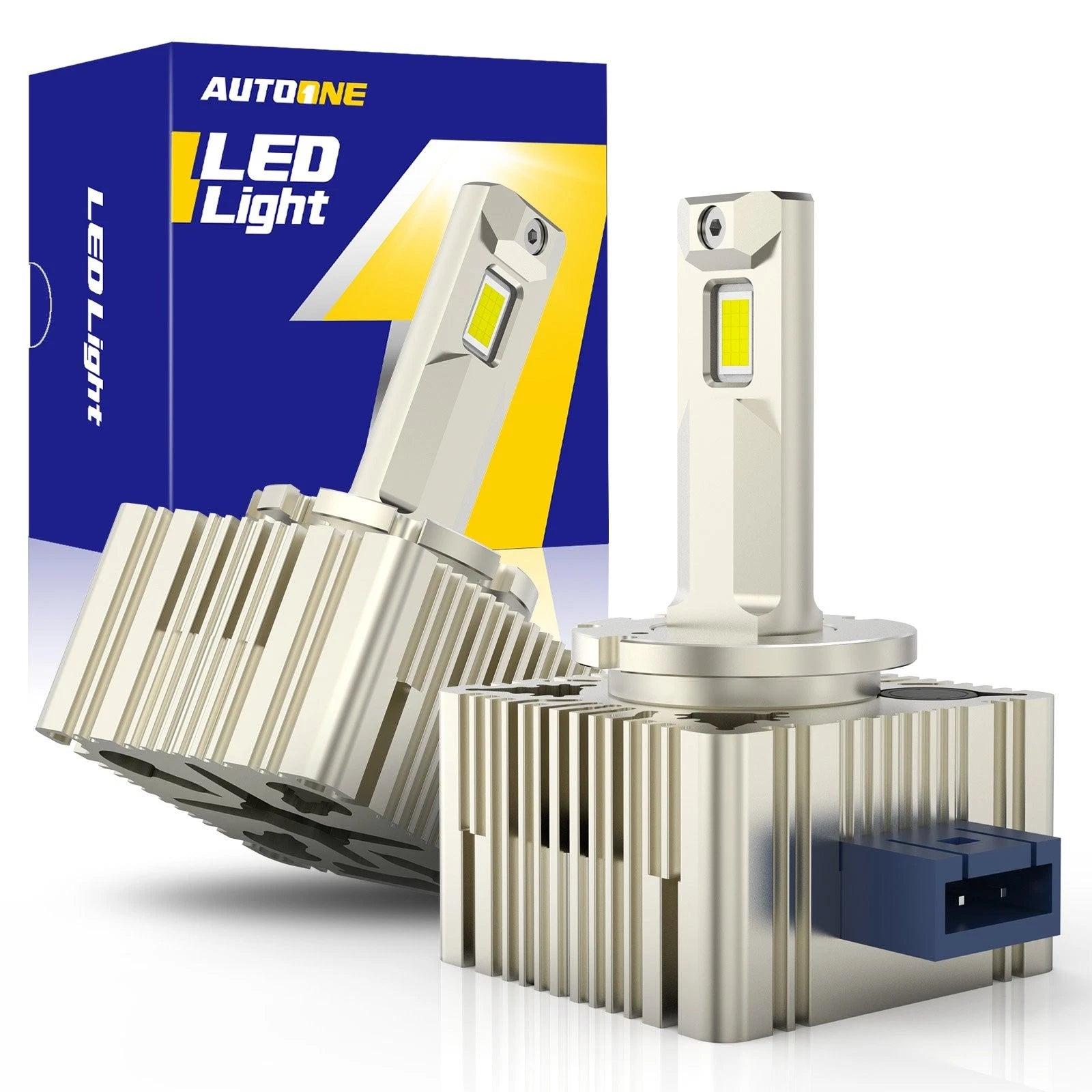 D3S D3R LED Headlight Bulbs Kit for Dodge (Hi/Lo Beam)