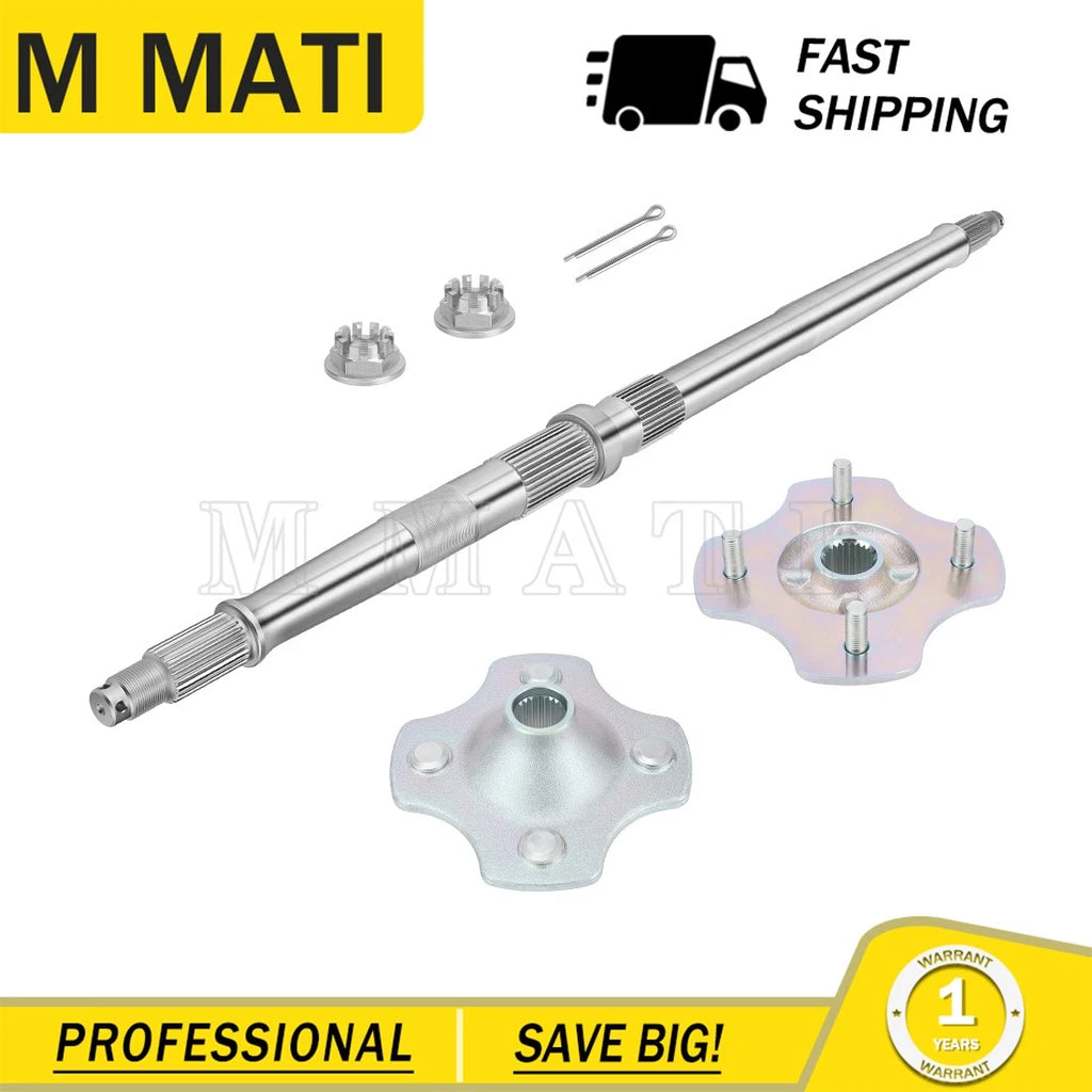 Rear Axle Shaft & Wheel Hub for Honda Recon 250 TRX250TM TRX250TE (2002–2004) 42311-HM8-000