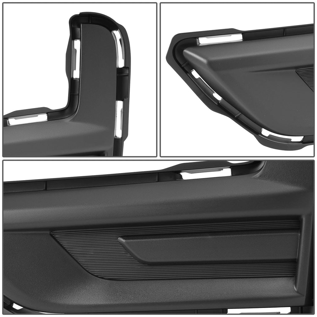 Fog Light Cover for Nissan Rogue (2017–2020) Left Black Factory Style