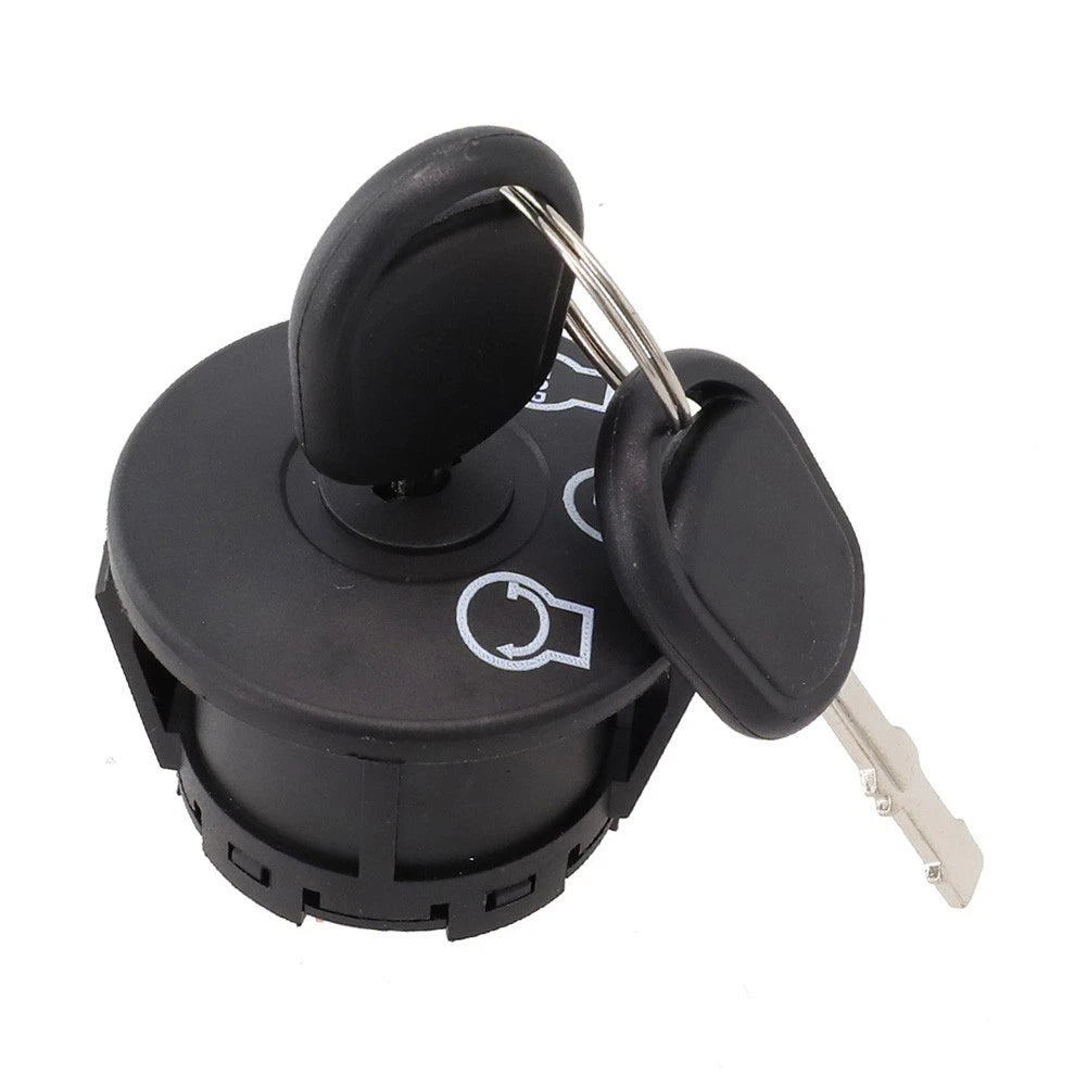 Ignition Switch with Key for Lawn Mowers (OEM Replacement)