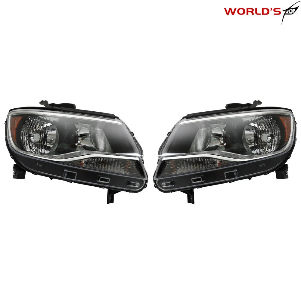 Pair Headlamps for Chevy Colorado (2015–2022) Halogen L+R