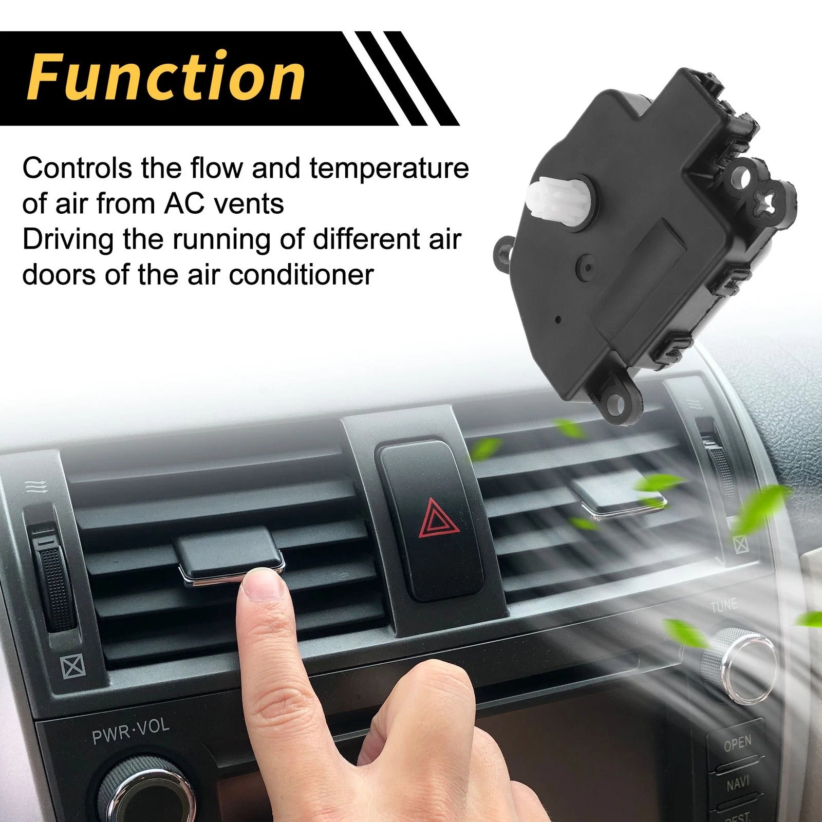 HVAC Air Door Actuator for Infiniti QX56 (2004–2010) No. 604970/27743ZP00A