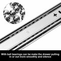 2X Heavy Duty Locking Drawer Slide Runner for Trailer (800mm)