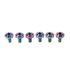 6 x Titanium Alloy M5x20mm Torx Head Bolts for Bike Motorcycle
