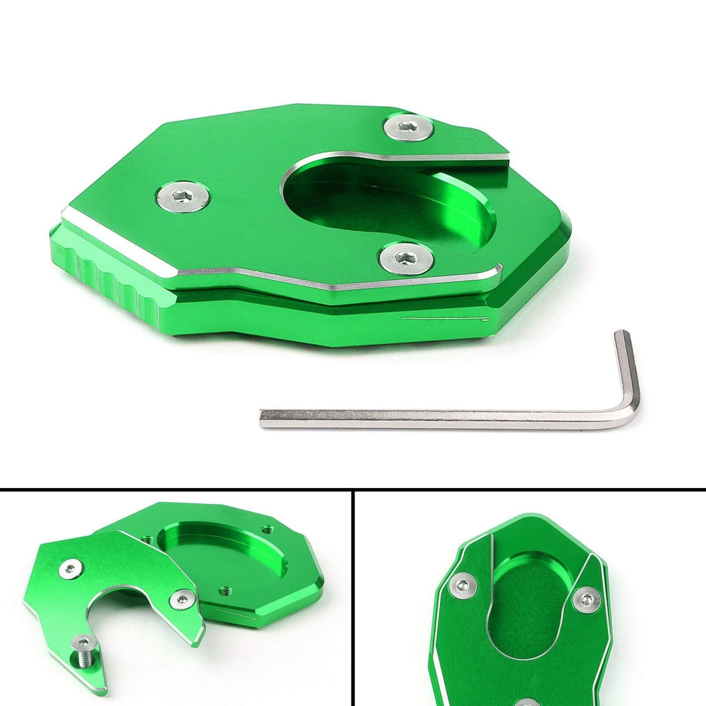 Kickstand Side Plate Extension Pad for Kawasaki Z1000 Z800 ZX-10R ER6F GN