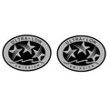 2X Ultra Low Emission Outboard Graphic Silver Sticker Decal for Johnson Yamaha