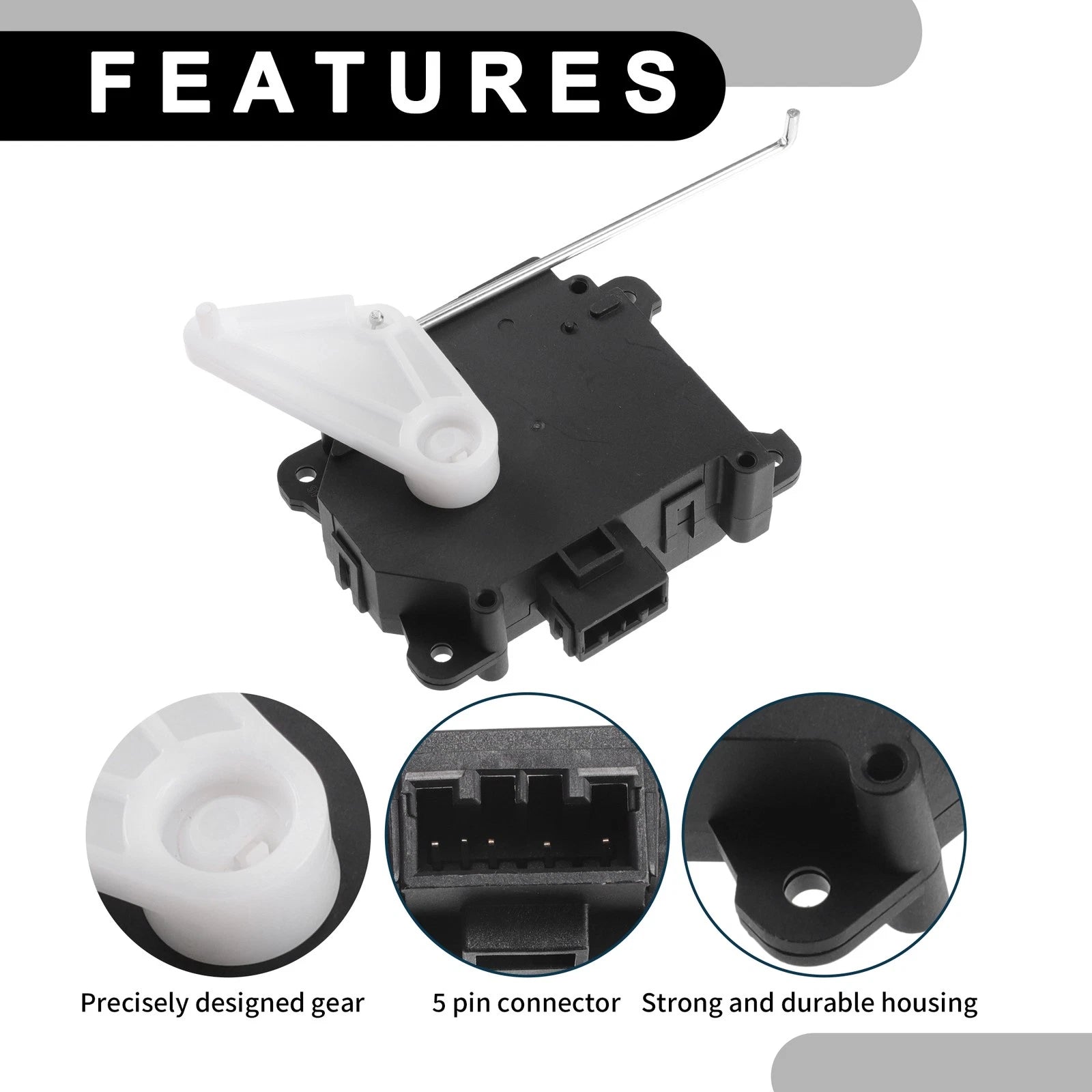 2X No.79160S0XA01 HVAC Heater Blend Door Actuator for Honda Odyssey (2002–2004)