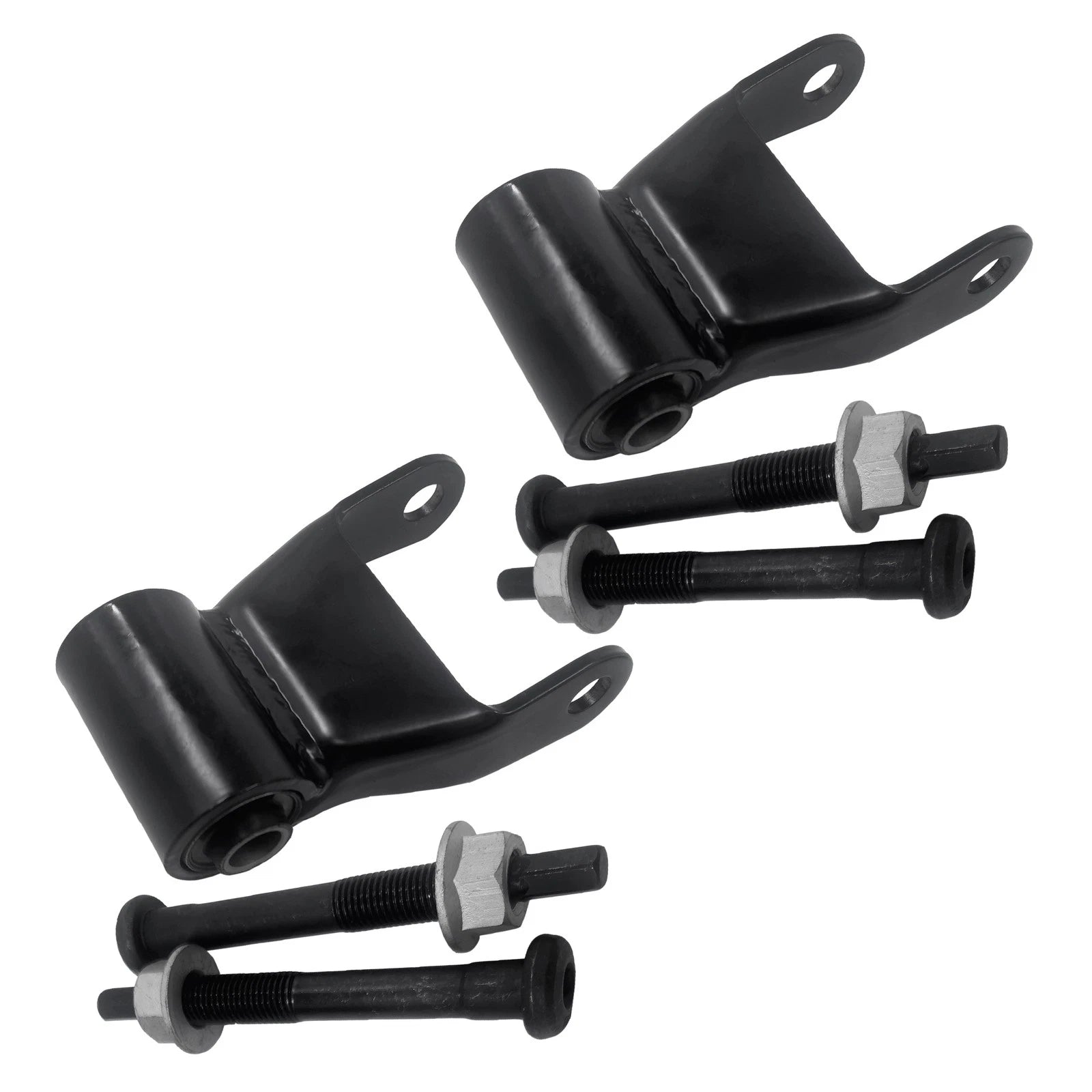 2X Rear 3" Leaf Spring Shackle for Dodge Ram 2500 3500 (1994–2002) 722022 52038664AB