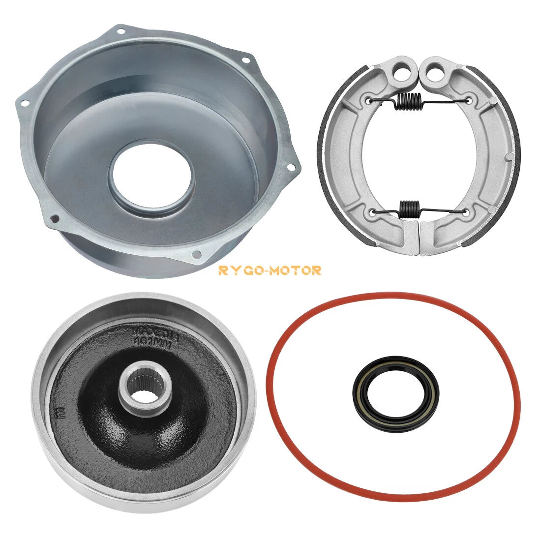 Rear Brake Drum Cover for Yamaha Big Bear 250 400 Bruin 350 (1990–2006)