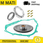 Starter Clutch Kit One Way Gear Bearing & Gasket for Yamaha Grizzly 550 (2009–2014)