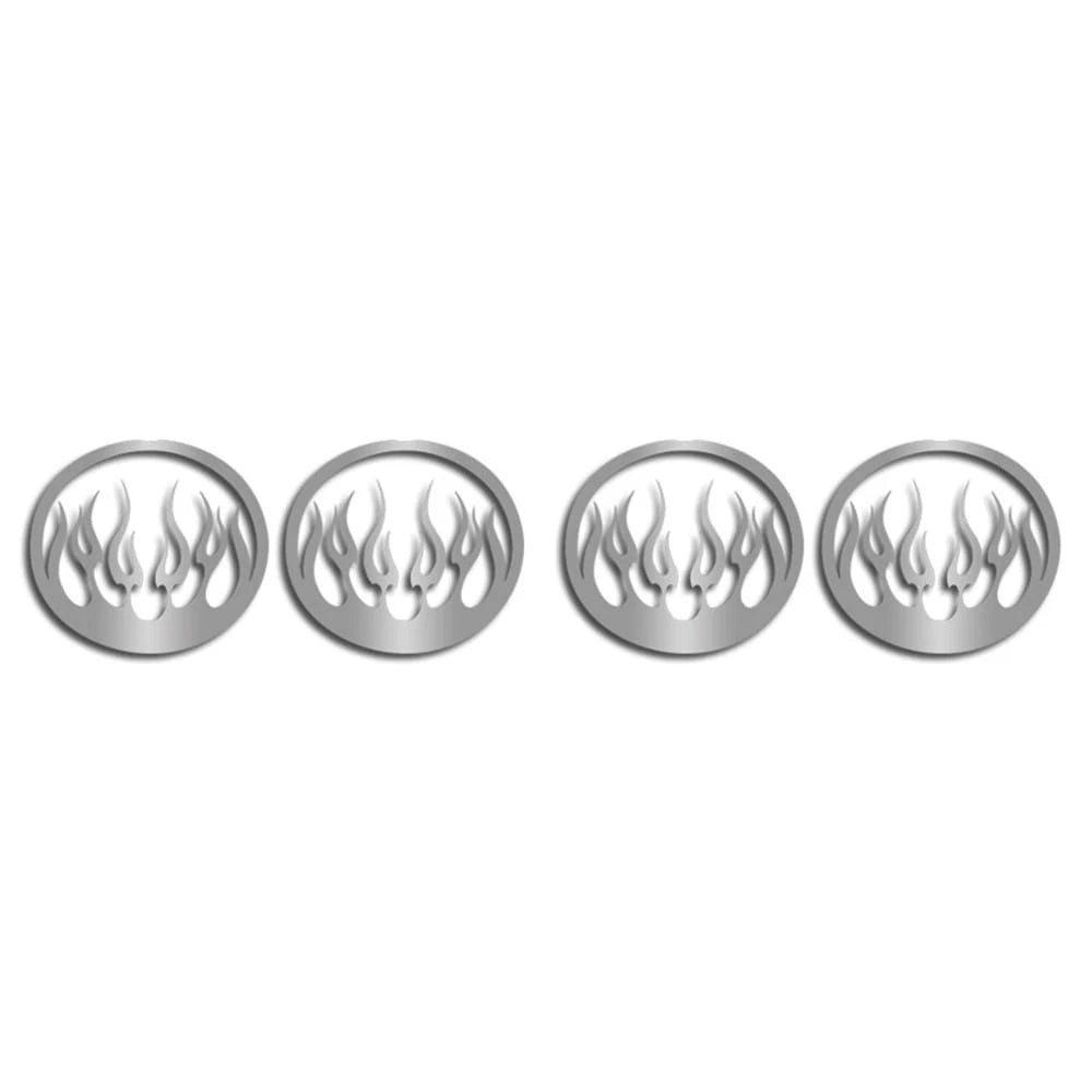 Tail Light Covers Polished Stainless Steel for 2005-2013 Chevy Corvette