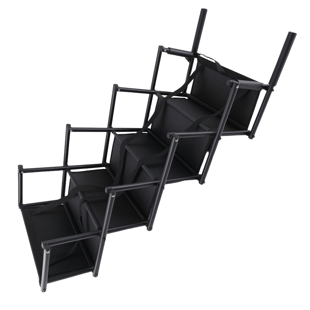 4 Step Dog Stairs for Small Pets - Portable Pet Steps for Bed Sofa