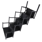 4 Step Dog Stairs for Small Pets - Portable Pet Steps for Bed Sofa