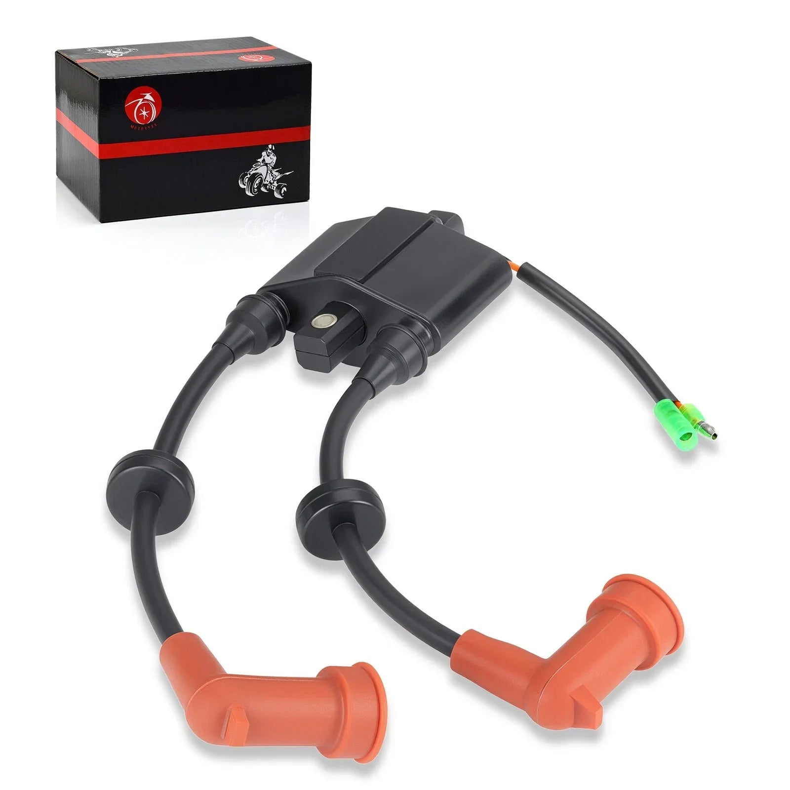 Ignition coil w/ Wire Cap for Yamaha 4-Stroke Outboard 20 hp F20 (2006–2017)