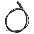 Front Hood Release Cable for Nissan 370Z (2009–2020) 656201EA1A Black ABS